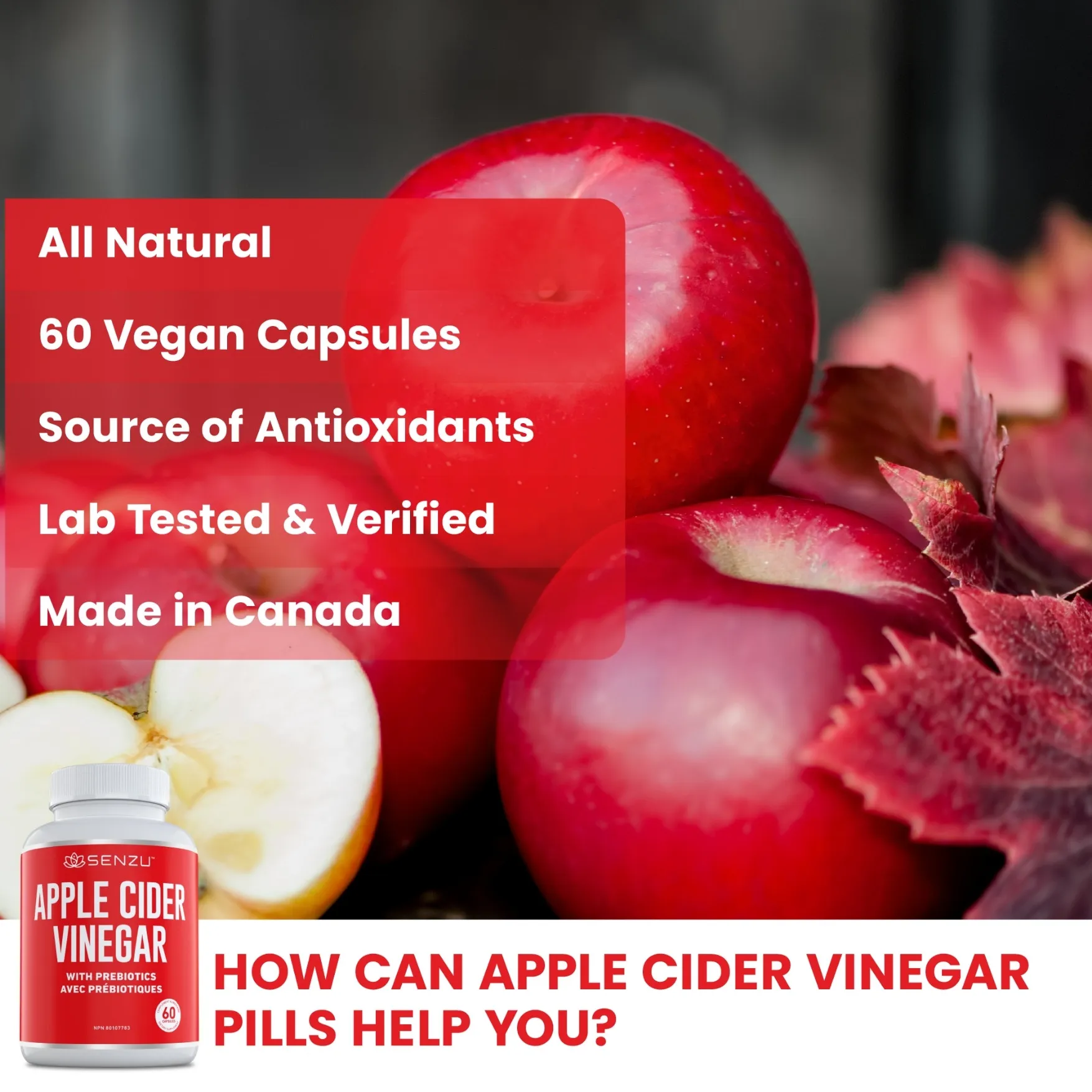 Apple Cider Vinegar Pills with Prebiotics - Image 8
