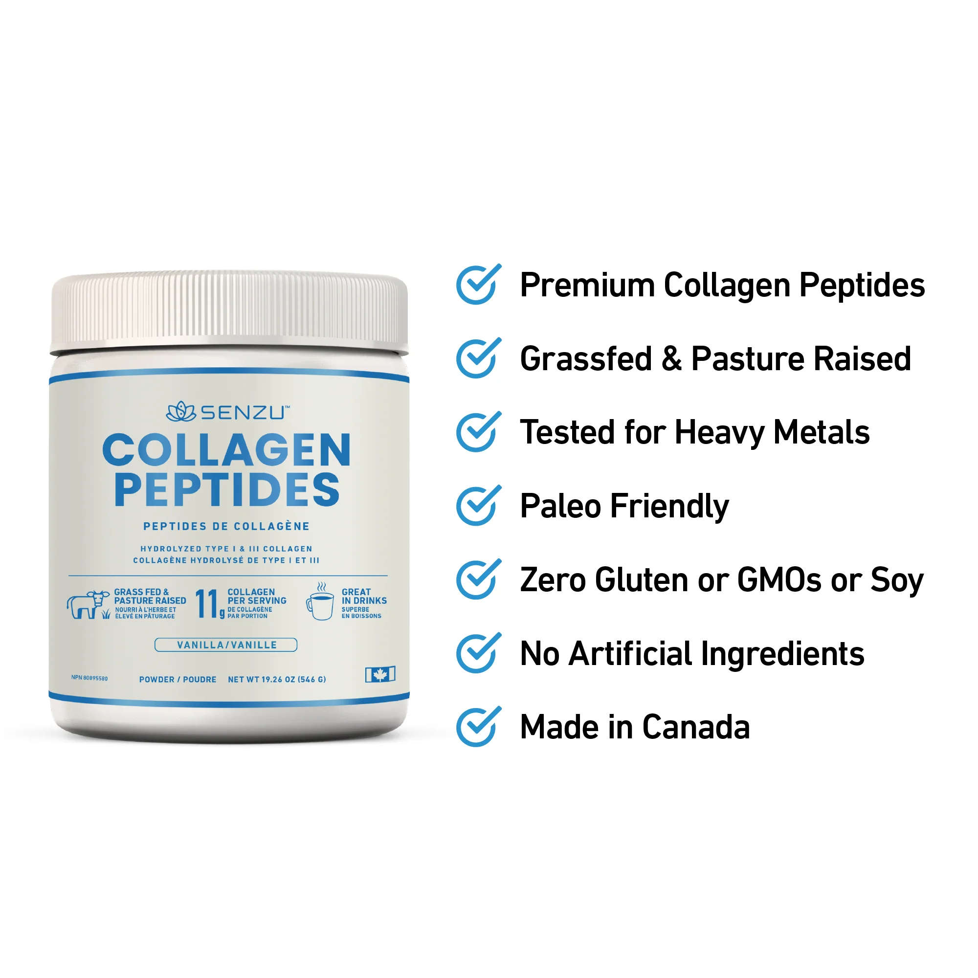 Collagen Peptides Protein Powder (454g) - Image 10