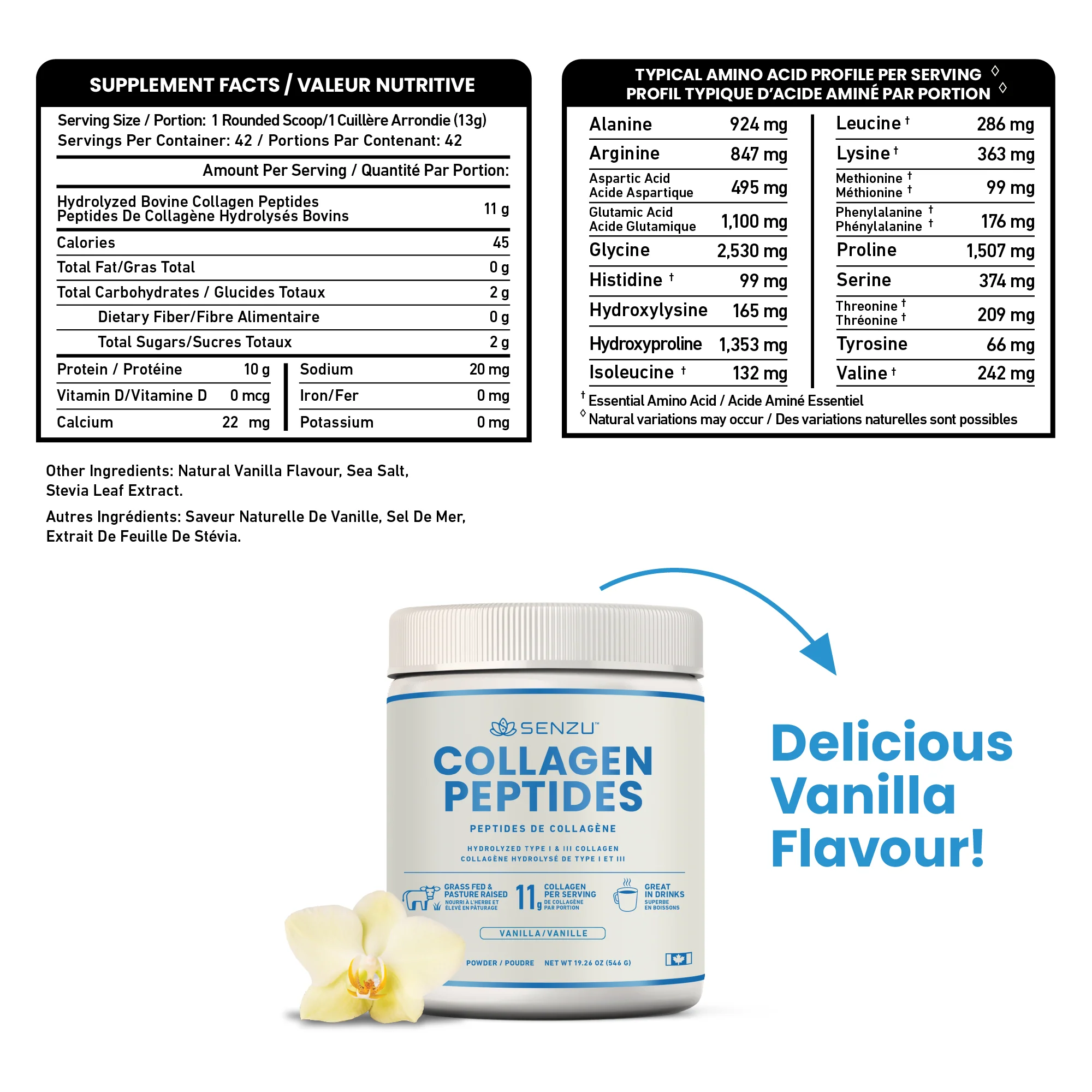Collagen Peptides Protein Powder (454g) - Image 11