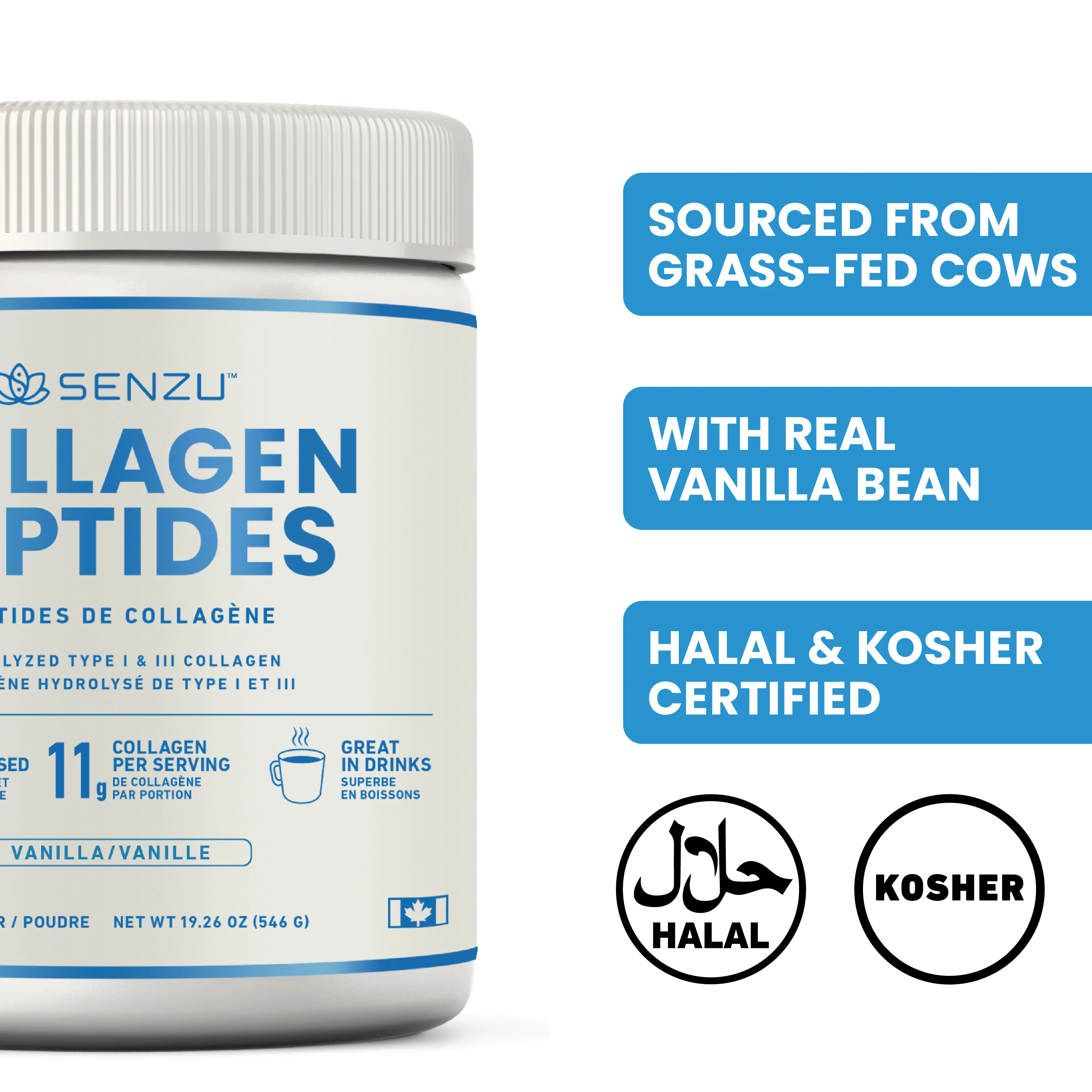 Collagen Peptides Protein Powder (454g) - Image 17