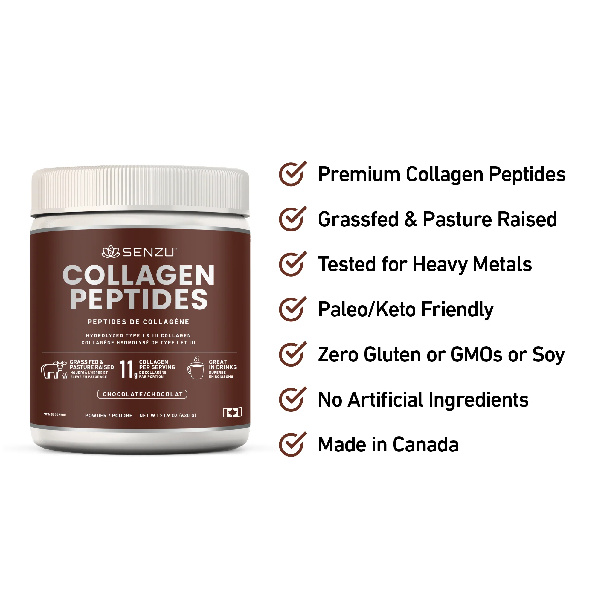 Collagen Peptides Protein Powder (454g) - Image 19