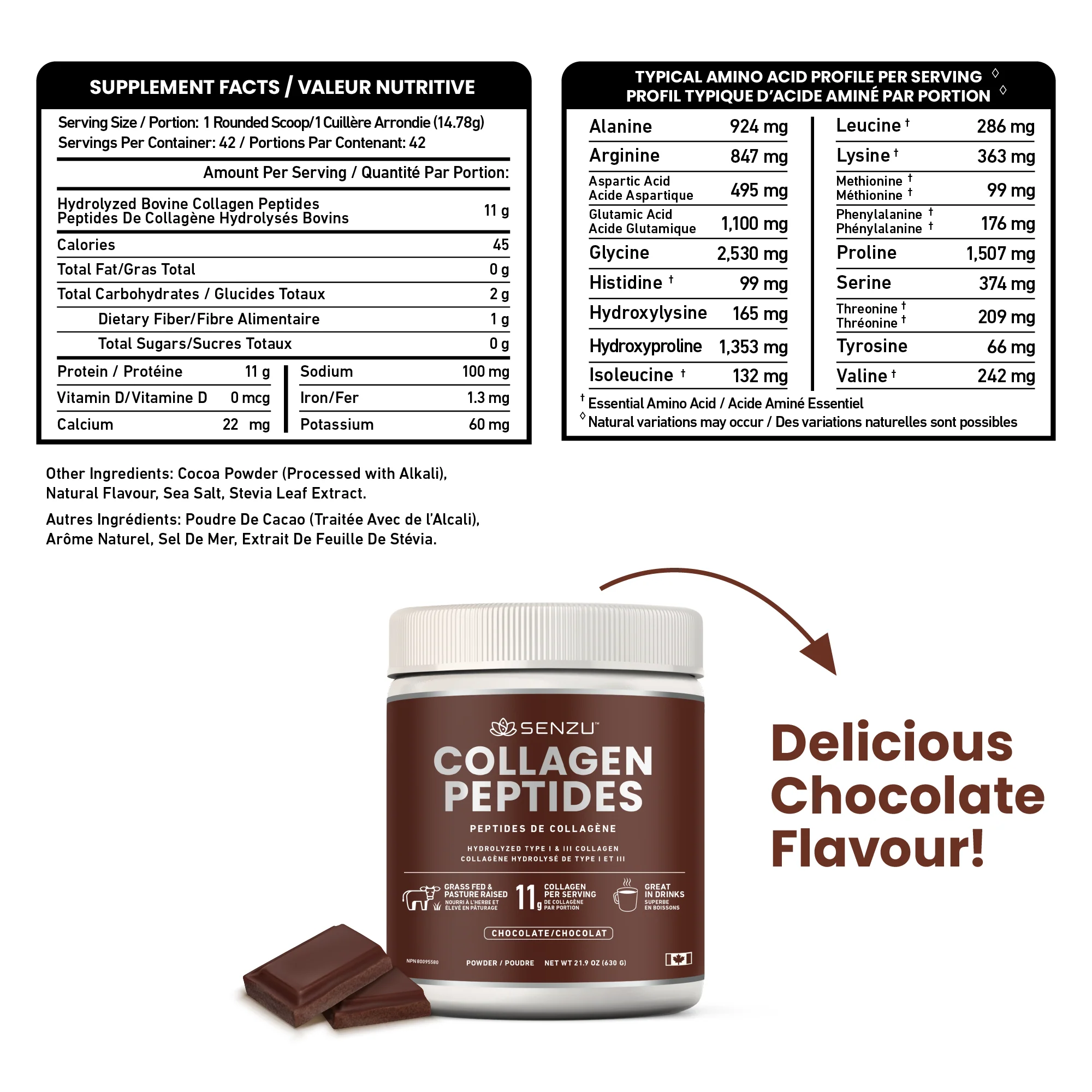 Collagen Peptides Protein Powder (454g) - Image 20