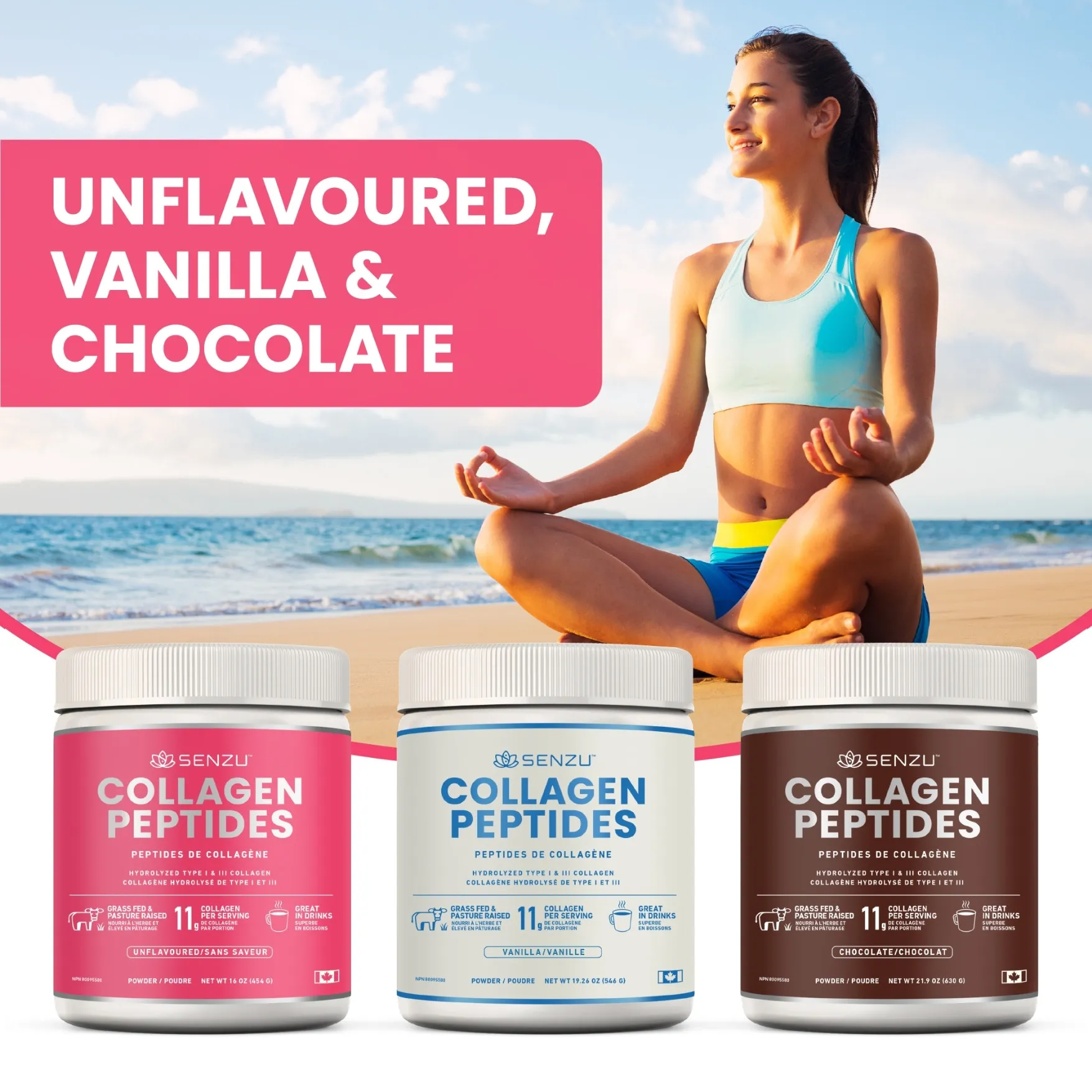 Collagen Peptides Protein Powder (454g) - Image 7