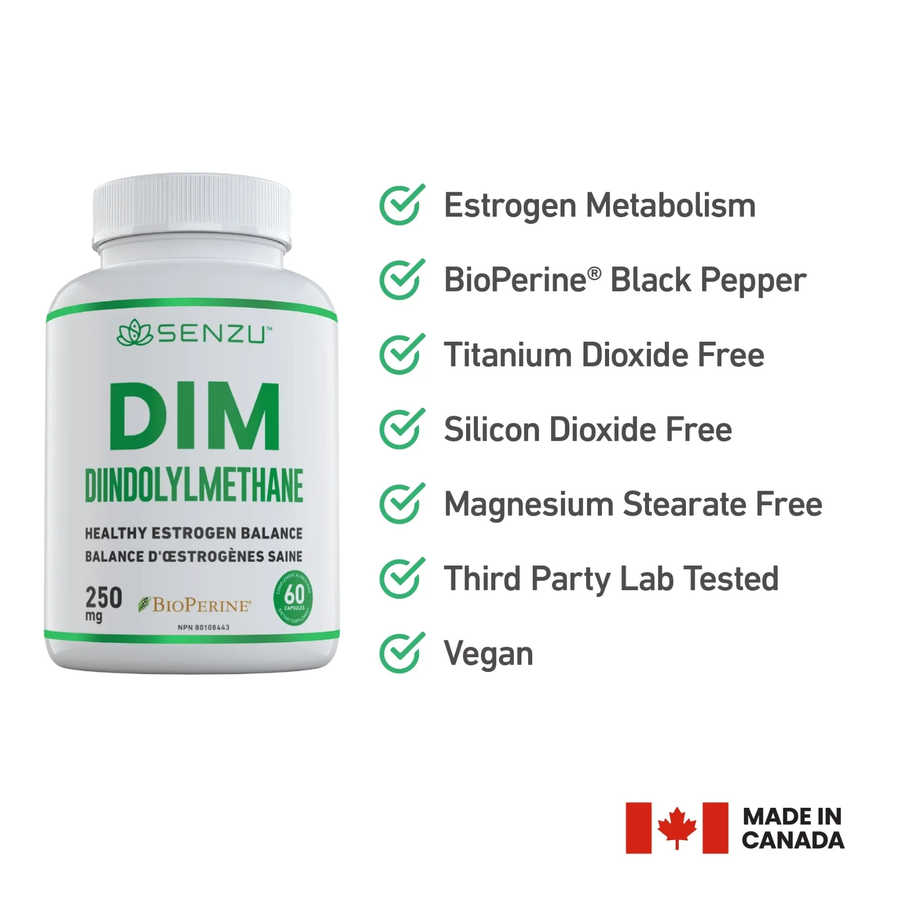 DIM Diindolylmethane 250mg - Image 5